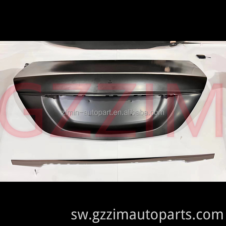 Mbele na nyuma bumper grille hood vifaa vya kuboresha sehemu w221 kuboresha hadi w222 vifaa maalum